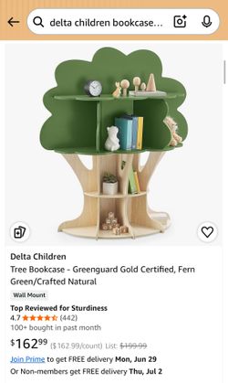 Kids tree book shelf