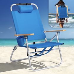 Set of 3 Beach Chairs, Camping Chairs