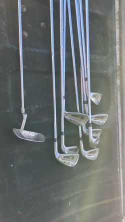 Ping putter and irons