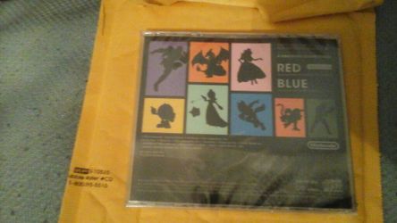 Sealed club nintendo super smash bros cd