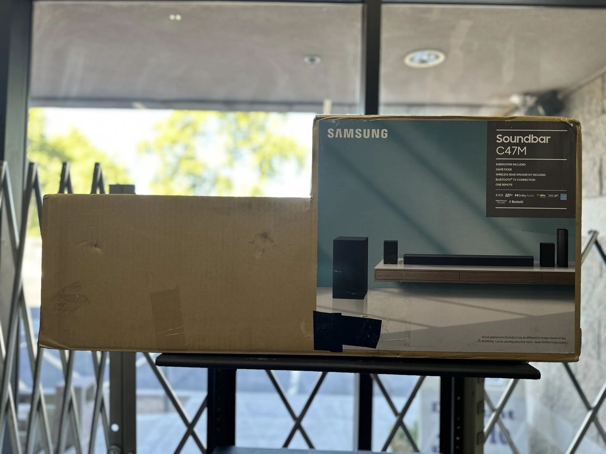 JULY 4 DEALS!!! Samsung HW-C47M 4.1 Sound Bar w. Wireless Subwoofer, Bluetooth & Rear Speakers