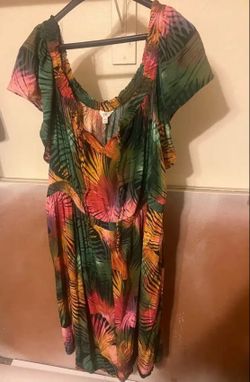 Colorful Island Maxi Dress