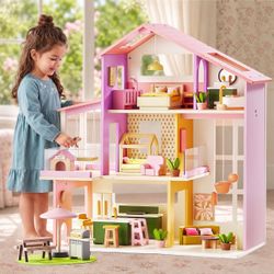 Tiny Land Edge Wooden Dollhouse