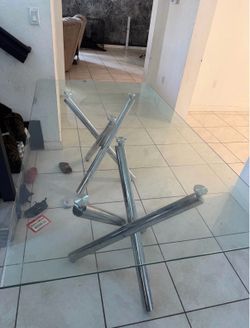 Glass table