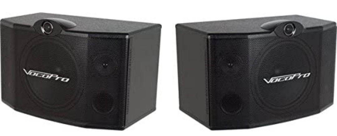 VocoPro SV-500 10-Inch 3-Way Vocal Speaker (Pair