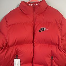 Supreme Reverse Puffer Jacket XL