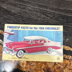 Fingertip Fax For The 1956 Chevrolet Book