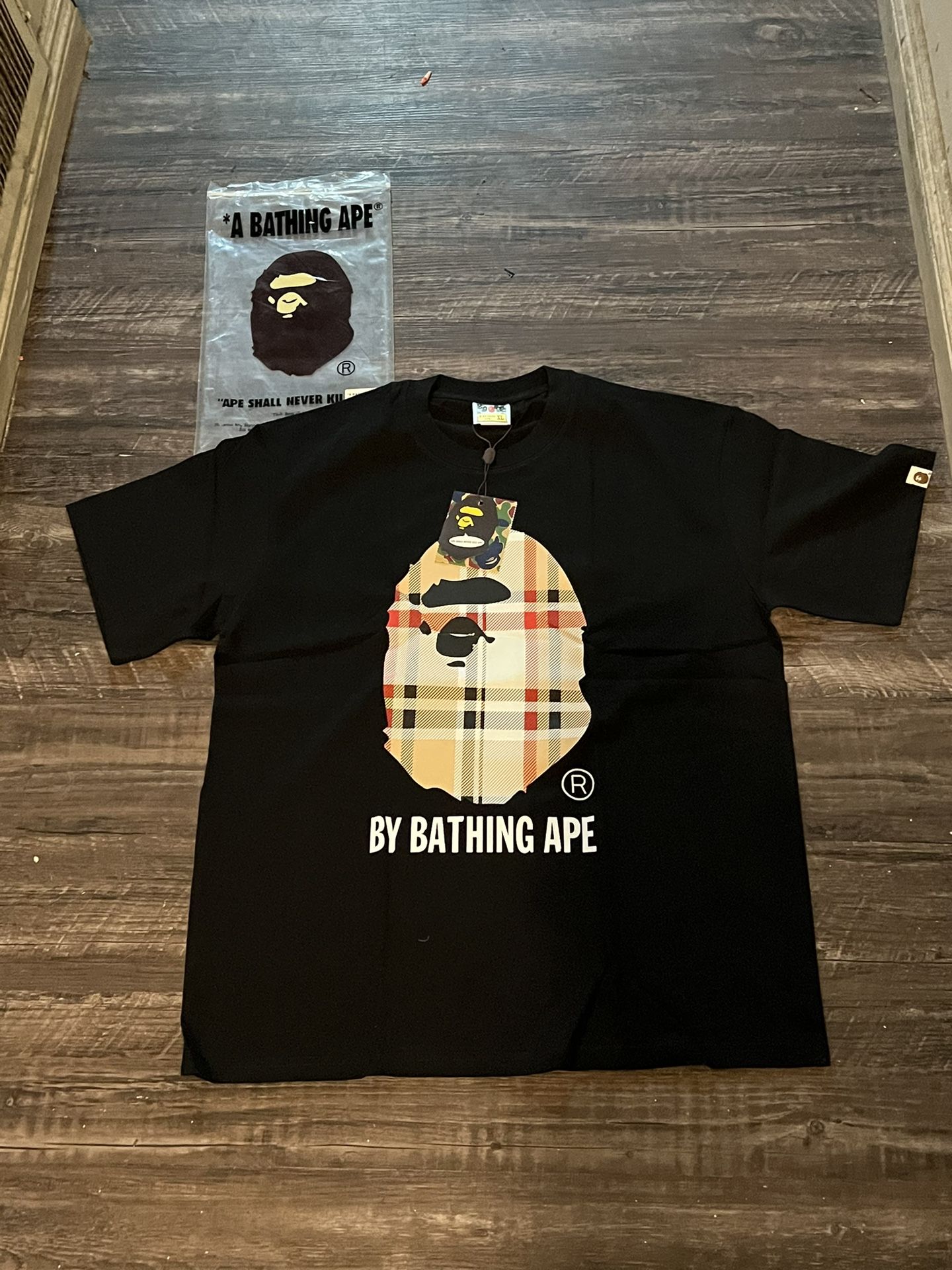 Bape X Burberry Tee