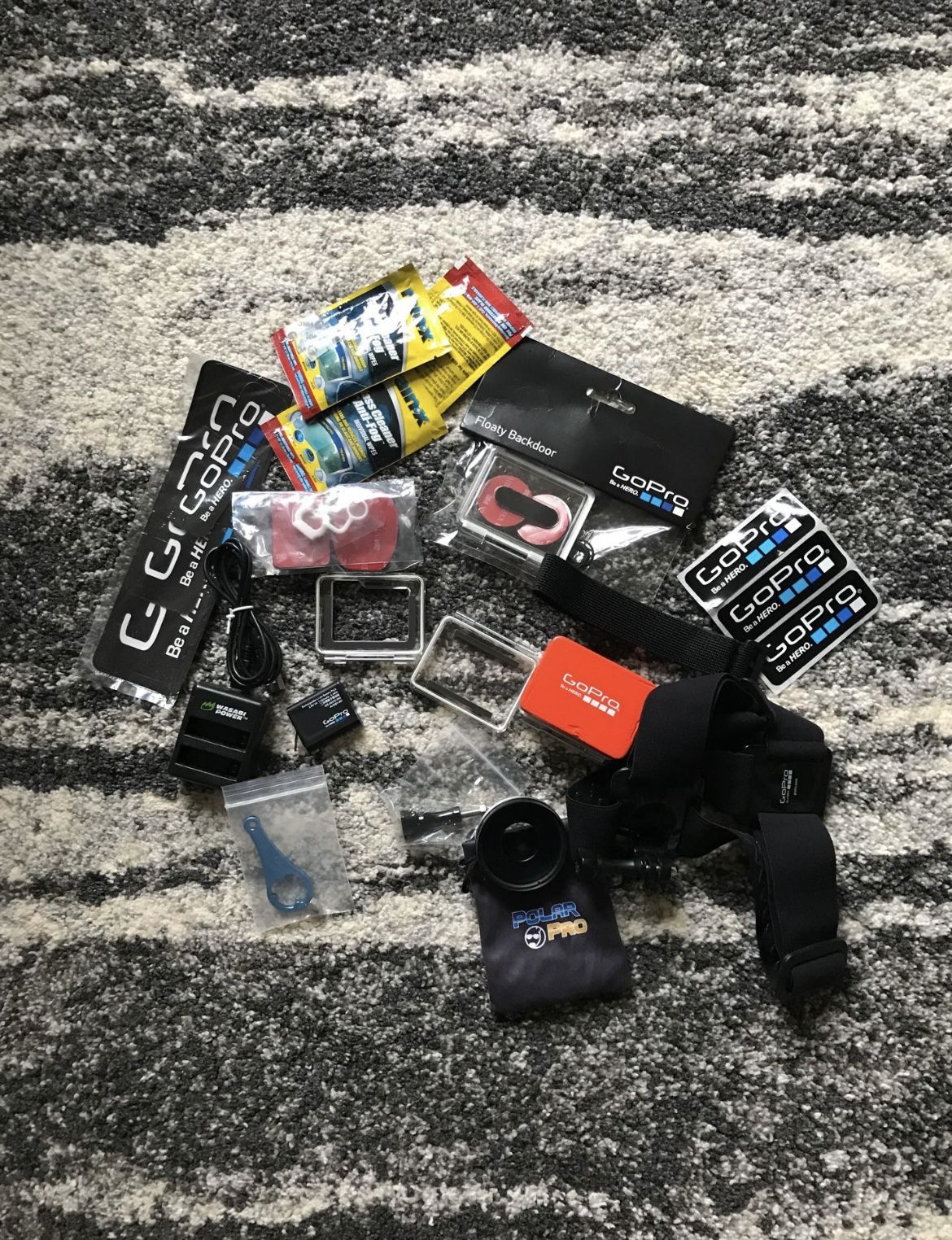 Various GoPro Accessories