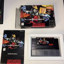 Killer Instinct SNES complete 