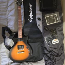 LES PAUL SPECIAL II Pack + FENDER MUSTANG MICROPLUS