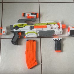 Used NERF N-Strike Modulus ECS-10 Blaster