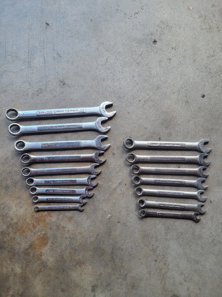Craftsman Combination Wrenches