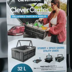 Clevermade clevercrates Collapsible Storage Bin 