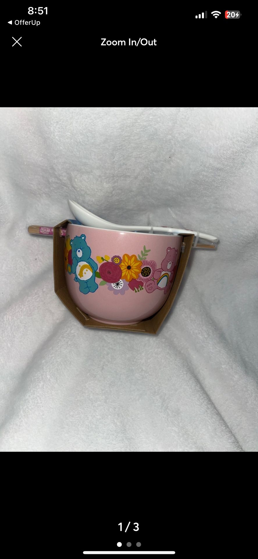 Care Bears Ramen Bowl