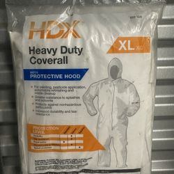 HDX Heavy Duty Painters Coverall With Hoodie XL