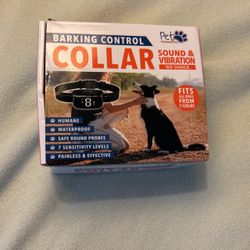 Humane Barking Control Dog Collar Used 1x Still Have Box It Came In 