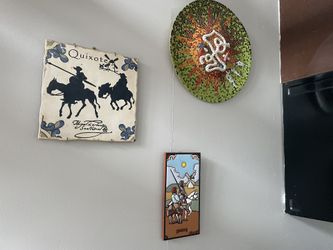 Spanish decorative tiles- a set of 3