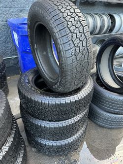 235/65/17 Set Of Falken AT Tires Installed