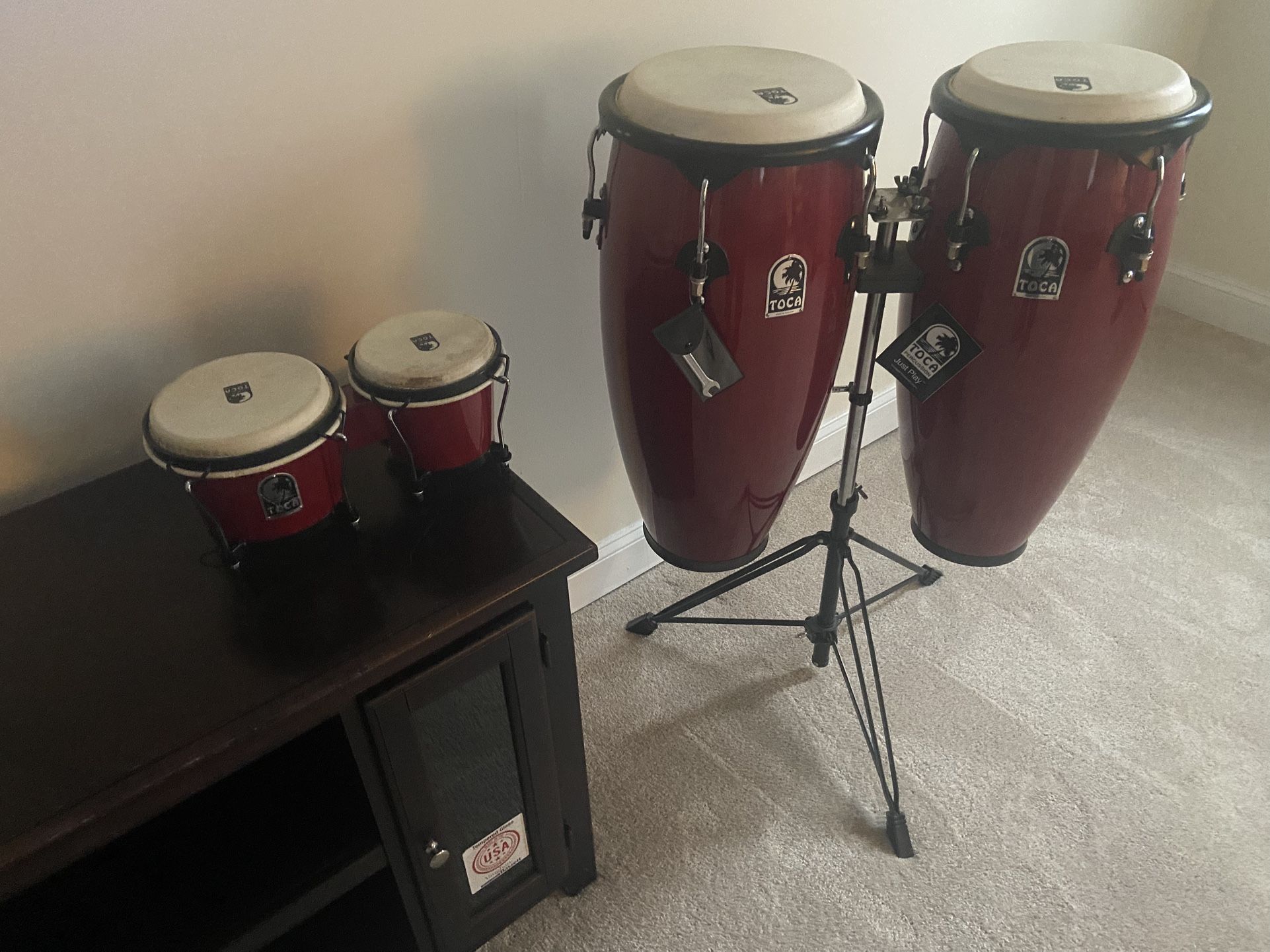 Congo And Bong Set