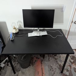 IKEA Black Desk