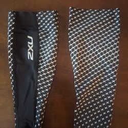 Reflective Compression Calf Sleeves
