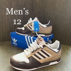 ADIDAS / OG M-ZXZ ADV / MIGHTY MIGHTY PYTHONS / Men's 12 / DS Brand New w/ Box!! / White Leather & Snake Skin 