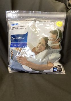 Brand New Sealed Package Of The Phillips Respironics Dream Where Full Face Cpap Mask