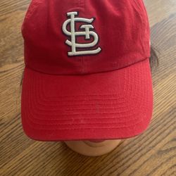 VTG GenuinecMerchanduse St Louis Cardinals MLB Baseball Cap Adj Red 47 Brand