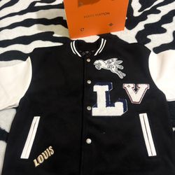 Louis Vuitton Varsity Jacket | Winter Deal (M)