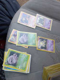 Vintage pokemon cards