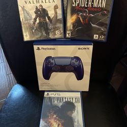 Ps5 New Controller And Games Bundle