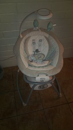 Baby swing/rocker