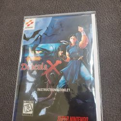 Snes - Castlevania Dracula X - Instructional Manual