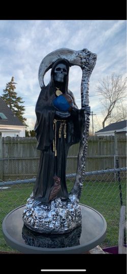 Santa Muerte Grim Reaper Statue Figure