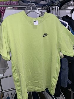 light green nike tshit