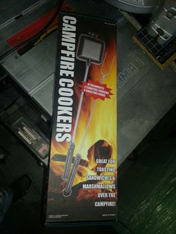Campfire cookers utensils.
