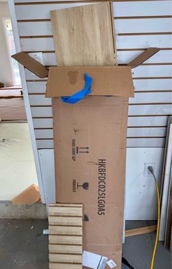Free box of shelves