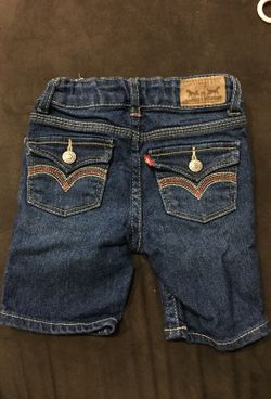 Toddler Levi jean shorts