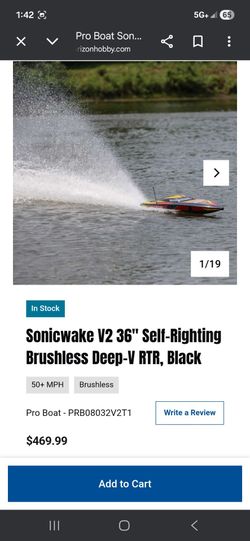 Sonic wave jet boat