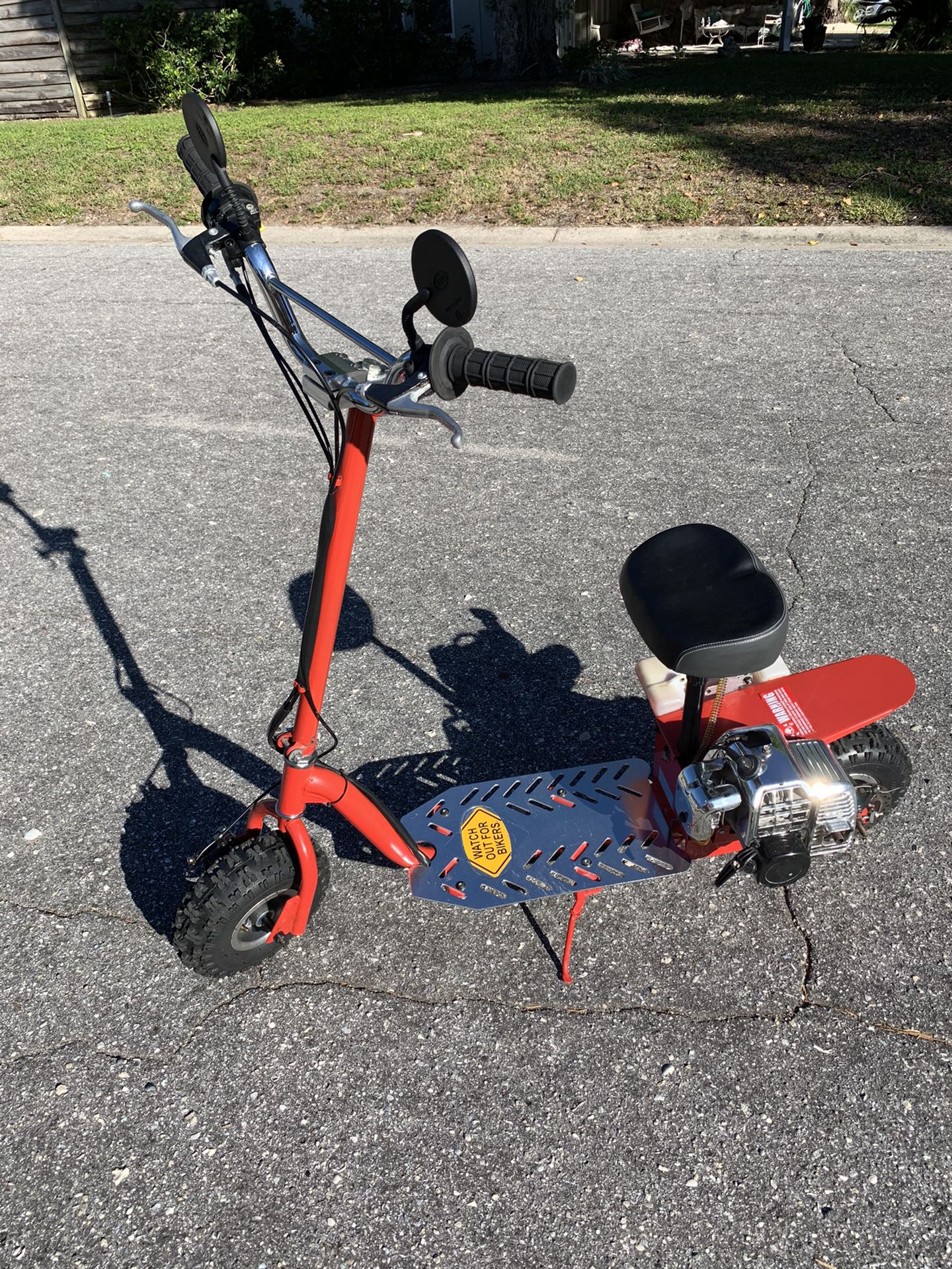 Super big foot GoPed Scooter Like New
