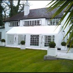 NEW. ONLY SALE! PARTY TENT 13 x 26 ft. White PE

