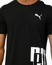 PUMA Men’s black round neck size medium
