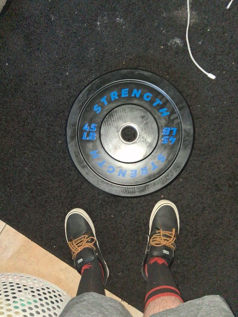 45 lb 2" barbell weight