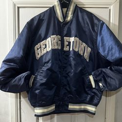 Vintage Georgetown Starter Jacket Clean Size XL