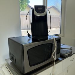 microwave & keurig