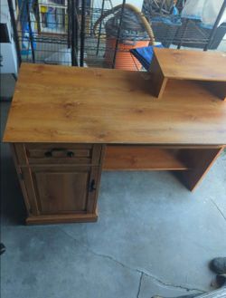 Brown Desk