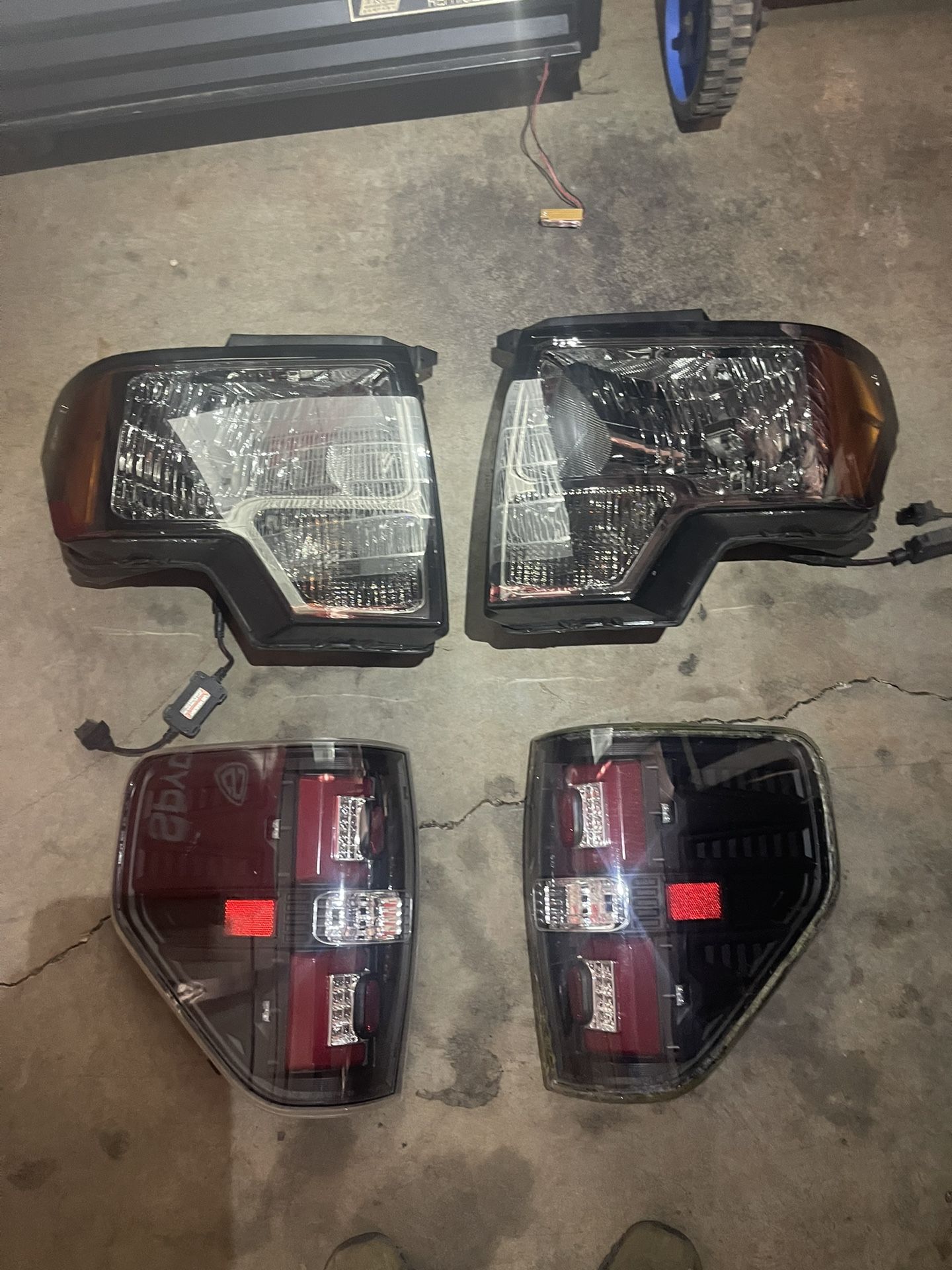 Headlights And Tail Lights