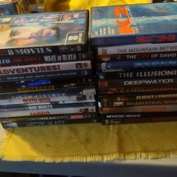 41 Thriller Movies In 24 Cases DVDs All Tested And Work Amazing Will Not Separate