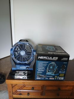 Brand New Heavy Duty Hercules multi speed fan with 15 ft cord